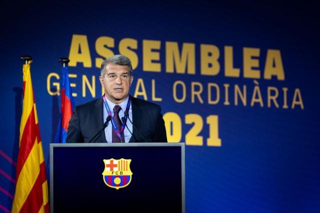 杏彩体育h5-巴萨会员大会因比赛首次中断 今季预计扭亏为盈